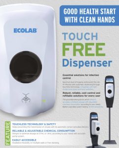 EcoLab Touch Free Dispenser